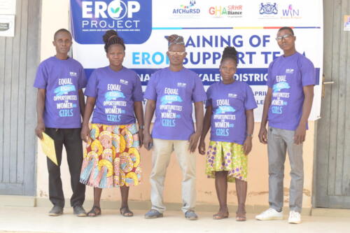 EROP Support Team in NadowliKaleo District1