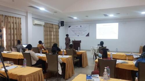 Training of Journalists for more effective advocacy